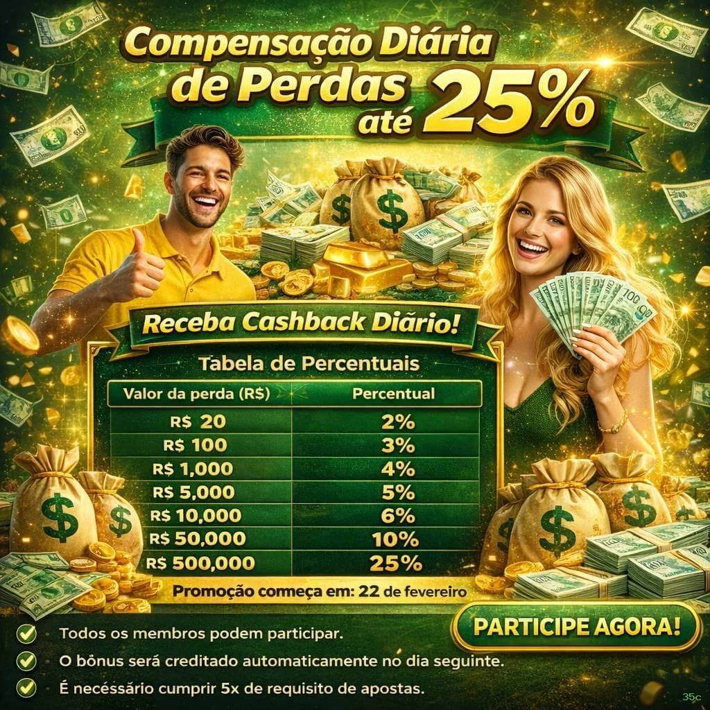 Ganhar e sacar na 35c